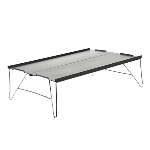 Table camping aluminium ultra légère avec accessoires pratiques - 2