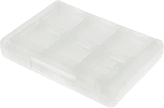 28-in-1 Gaming Card Case Compatible with 3DS / 3DS / DSi / DSi XL / DSi LL / DS / DS Lite Cartridge Storage Box Holder (White), White, Modern