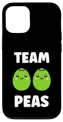 Humor Pea Simple minimalist vegetable team Peas �X�}�z�P�[�X iPhone 12/12 Pro �p