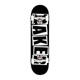 Baker Skateboard Factory Assembled Complete Logo Black/White 8.25'