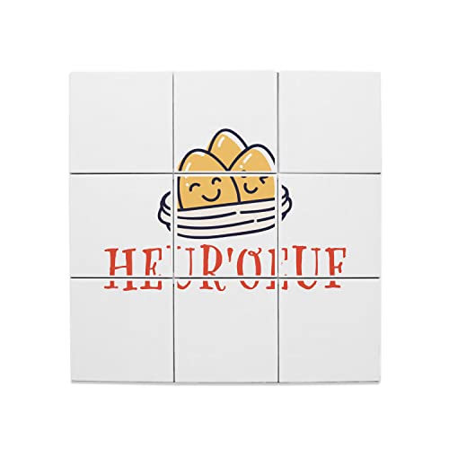 Carreaux céramique décoratif Heur' Oeuf pour égayer votre crédence de cuisine familiale