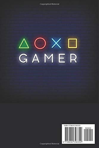 NOTEBOOK: Gamer notebook with 120 lined pages 6” x 9” perfect for everyday use - Image 2