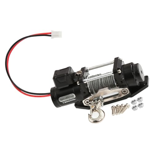Winche eléctrico remoto para vehículos 1/10 y 1/8 escala
