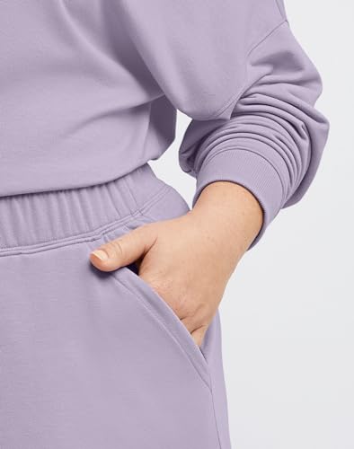 Hanes Women's Originals Fleece Palazzo Pants, Soft Brushed Flare Leg Sweatpants, 28.5", Plus Sizes4