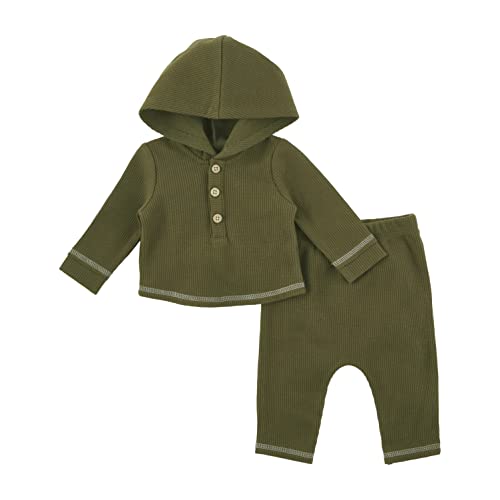 Mud Pie baby boys Set, Olive, 3-6 Mud Pie Boy Hoodie and Pant Set Olive 3 6 Months, Olive, 6-9 Months US