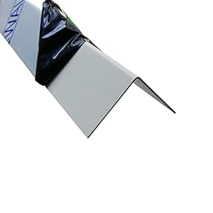 Gastro-Blechdesign Aluwinkel RAL9016 1,5mm 2500mm