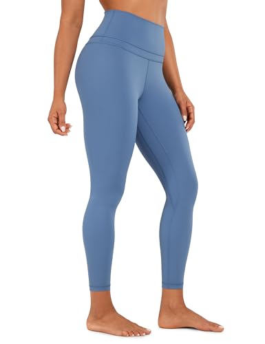 Image of CRZ YOGA Naked Feeling Leggings 25'' | Sleek, Decent Compression, Yoga, Hidden Waistband Pocket, for Women