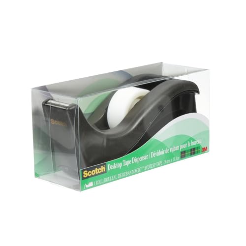 Tape Dispenser Magic Desktop Black image 1