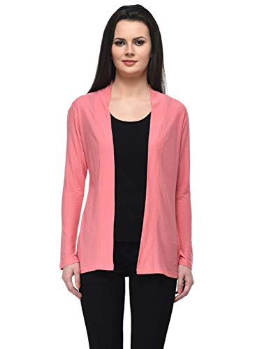 Image of Frenchtrendz Womens's Viscose Crepe Shrug(Size: XS-4XL)