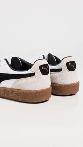 PUMA PUMA Womens Palermo Leather Lace Up Sneakers Shoes Casual - White - Size 9 M