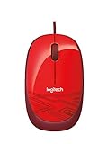 Einfache Handhabung : Schließen Sie die Logitech PC-Maus einfach an einen USB-Anschluss Ihres Windows oder Mac PCs an und los geht's. Es sind weder Software noch Batterien erforderlich