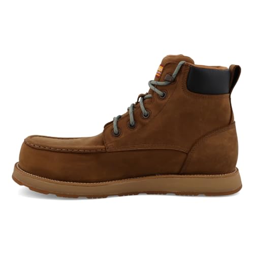 Image of Twisted X Men's 6 inch Lion Tan Cellstrech Wedge Sole Nano Toe Wok Boot