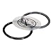 3M Littmann Stethoscope Spare Parts Kit – Classic II Pediatric Diaphragm Assembly, Includes Black & Gray Rim, Floating Diaphragm, 40012