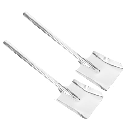 Cabilock 2piezas Palas Metálicas Multifuncionales Para y Jardinería Pala Pequeña De Resistente