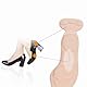 HEALIFTY Rutschfeste High Heel Pads High Heel Grips Selbstklebende Schuheinlagen Kissen Pads Aufkleber Fußpflege Schutz (Apricot)