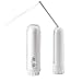 SORBO Portable Travel Electric Bidet Sprayer, Handheld Personal Bidet with 180° Adjustable Nozzle for Kids, Elders, Female, Outdoor, Disability, Postoperative Nursing White (Without Battery)