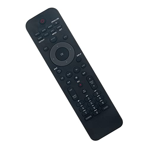 Télécommande NC254 Philips rechange pour DVDR3385V VCR - 3