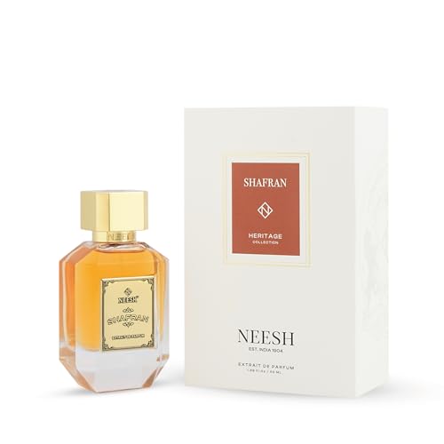 Image of NEESH Shafran Extrait de Parfum for Men (50ml) | Mens Perfume Luxury | Luxury Perfumes | Long Lasting Mens Perfume With Saffron Spicy Woody Fragrance