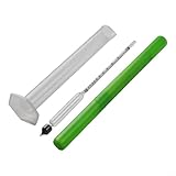 Honseadek 100 ml Mess-Hydrometer mit Alkoholbecher für Zuhause 0100 Destilliertester Professionelle Brauausrüstung für ABV-Weinherstellung