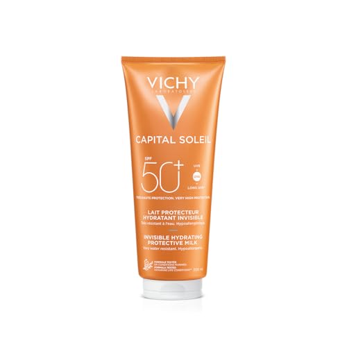 La Mejor Recopilación de Viky From los más solicitados. 32 VICHY Protector Solar Corporal y Facial en Crema para Familia FPS 50+ Vichy Capital Soleil 300ml