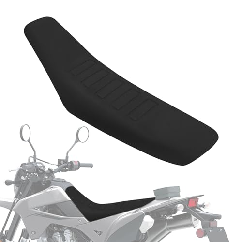 IUVWISN Dirt Bike Seat Cover Soft Particle Surface Waterproof Seat Cover Gripper Universial for CRF50 YZ125 YZ250 YZ 250F YZ450F TTR50 TTR 90 TTR 110 TTR 125 DRZ 400 WR250R Dirt Pit Bike Black