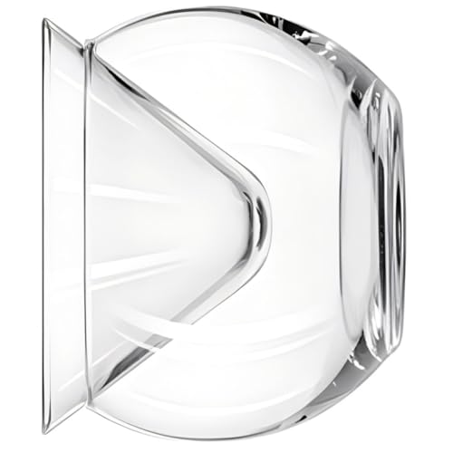 Genérico Juego de 3 Boles Transparentes de Cristal Base Estable y Doble Capa Adecuado para Mariscos, Helados y Cócteles Reuniones Familiares y Restaurantes