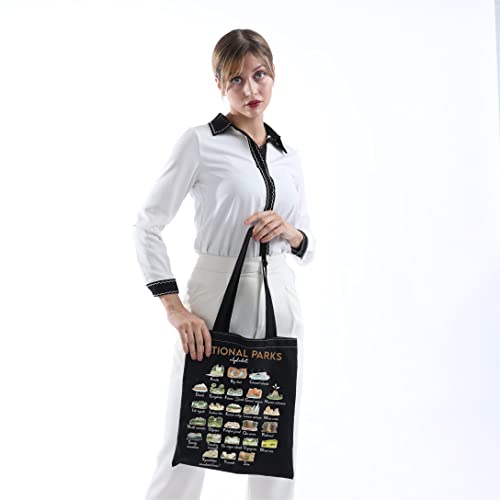 MNIGIU National Parks Tote Bag US National Parks Bag Camping Hiking Lover Gift Hiker Gi-ft Camper Gift4
