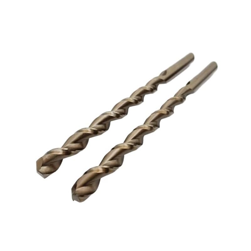 Punta Da Trapano Lunga 1Pc 95mm-300mm M35 HSS-Co Codolo Cilindrico Foratura Profonda Parabolica for Acciaio Legato In Acciaio Inossidabile(10.5x184mm)