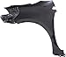 Evan Fischer Fender Compatible with 2014-2019 Toyota Corolla, Sedan, Passenger Side - TO1241248