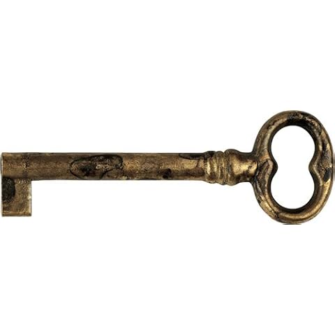 Schlüssel Barock Messing 83 mm Cover