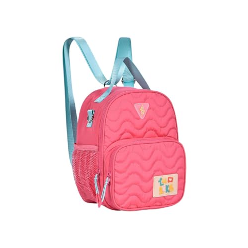Lancheira Térmica Luluca Mochila P Juvenil Escolar Meninas (Rosa/Verde)