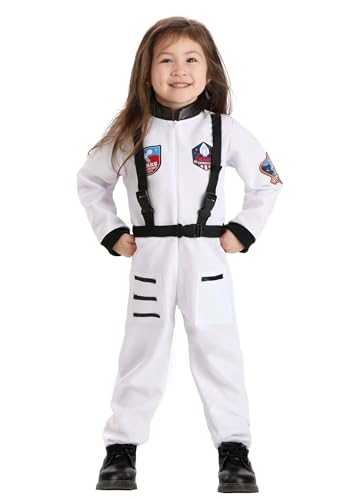 Disfraz Clásico Blanco de Astronauta para Niños Pequeños