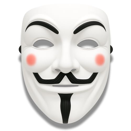 Quality Vendetta Hacker Costume Mask