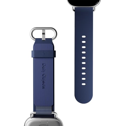 Image of DailyObjects Ellipse Leather Watch Strap Compatible with Apple Watch Series 11 /10 (42mm) | Series 9 /8 /7 41mm, SE3 /SE2 /SE /6 /5 /4 (40mm) | Series 3 38mm -Watch Not Included