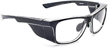 ATTENUTECH Radiation Safety Glasses, Leaded Glass Lenses with .75mm Pb Lenses. Model 15011