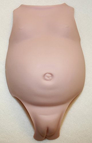 Female Front Belly Plate for 16-18" Reborn Dolls, by Donna RuBert - Bountiful Baby Soft Babyskin Vinyl - Make Your Doll Look Realistic - #4461