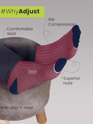 Image of Freecultr Ankle Socks | Breathable Bamboo Fibre | Odour Resistant | Thermo Regulated | Moisture Wicking | Anti-Slip Y-Heel | Soft & Comfortable Assorted Combos
