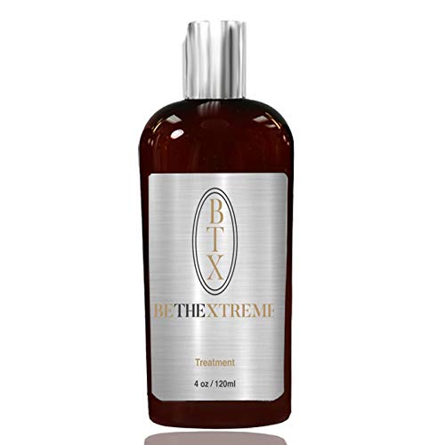 Keratin Cure BTX Brazilian Be The Xtreme B o t o x BE THE XTREME Capilar Miracle Protein Keratin Treatment Enhanced Formula for Blonde, Thin, Fragile Hair, Straighten Smooths,Moisturizer 120ml/4floz