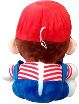 Image of A Little Swag Super Cute Red Mario Stuffed Toys, Plush Cartoon Characters Teddy Bear for Girls, Boys, Kids, Mario Fans, Birthday Gift, Theme Parties, Home Decor