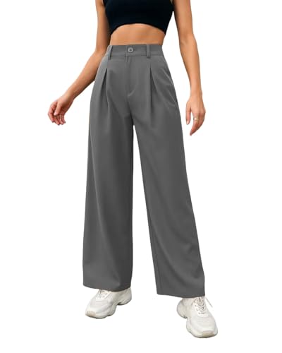 Image of Nermosa High-Waist Korean Trousers with Wide Baggy Fit | Trendy GenZ Streetwear Pants
