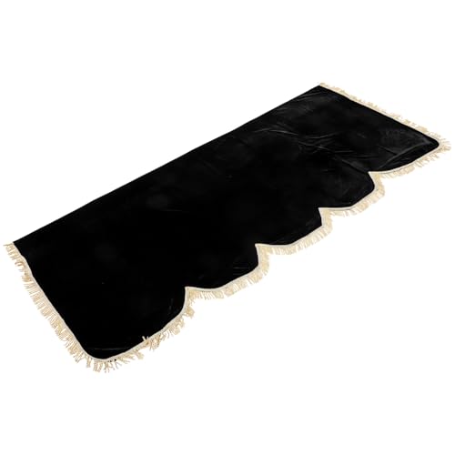 Housse pour clavier de piano 88 touches en peluche noire lavable premium