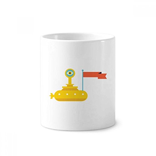 Cadeau alien spaceship tasse blanche en céramique 9.6cm hauteur pour les proches