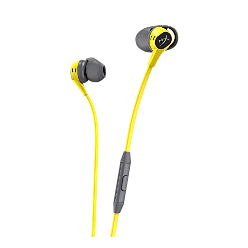 Image of (Refurbished) HyperX Cloud Earbuds Gaming Headphones with Mic for Nintendo Switch and Mobile Gaming - Ye