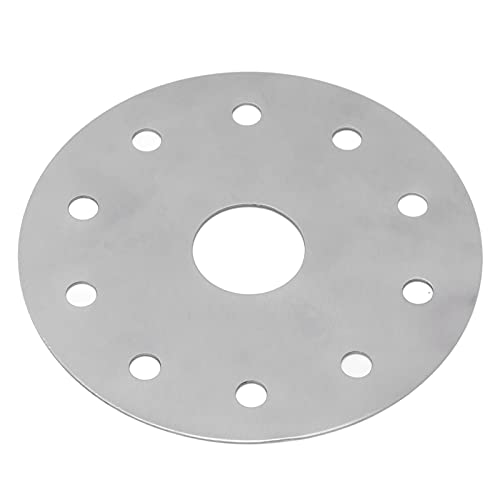 Disk Heat Diffuser Plate Stainless Steel Heat Diffuser Induction Converter Disk Steaming Rice for Gas Stove Glass Cooktop and Magnetic Cookware (Diameter 12.3CM)