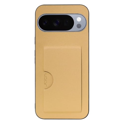 LOOF SKIN SLIM-SLOT ���U�[ �J�[�h���[ �X�}�z�P�[�X for Google Pixel 10 Pro XL �p �P�[�X �J�o�[ �w�� �X�g���b�v�z�[�� �J�[�h�|�P�b�g �V���v�� �ϏՌ� ���^ �y�� leather [�S�[���h]