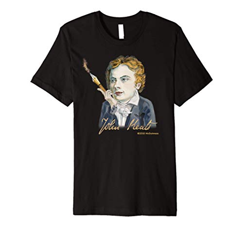 John Keats , Romantic English Poet Premium T-Shirt