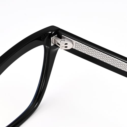 Image of Dollger Blue Light Blocking Glasses For Woman Men Rectangle Cat Eye Computer BlueLight Glasses Clear Lens Non-Prescription