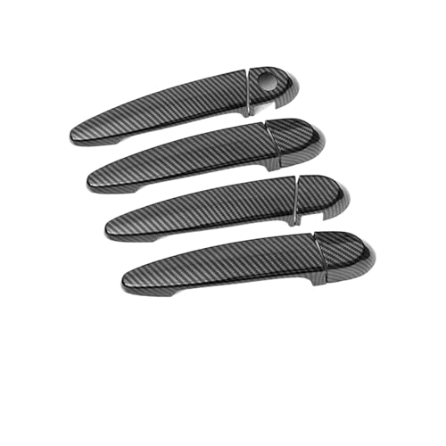 Autocollant poignée porte voiture carbone pour sublimer l'intérieur de votre voyage en X5