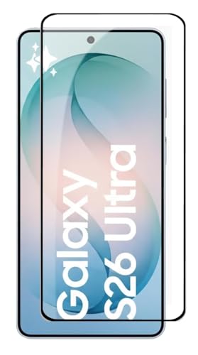 Image of HD (FingerPrint working) Tempered Glass Screen Protector Compatible for Samsung Galaxy S26 Ultra 5G with Edge to Edge coverage and Easy Installation kit