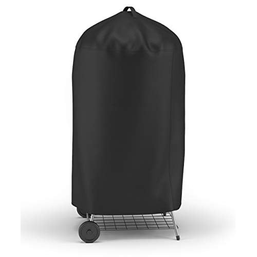 Premium Schutzhülle für Kugelgrills - Universelle und extra langlebige Abdeckung für Kugelgrill - Anthrazit - Springreen Plane schützt vor Regen, Wind, Schnee, UV-Strahlung u.v.m.